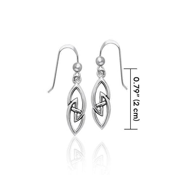 Modern Celtic Knot Earrings TER979 - Jewelry